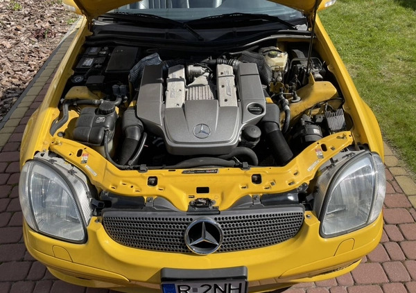 Mercedes-Benz SLK cena 74900 przebieg: 153600, rok produkcji 2002 z Nisko małe 407
